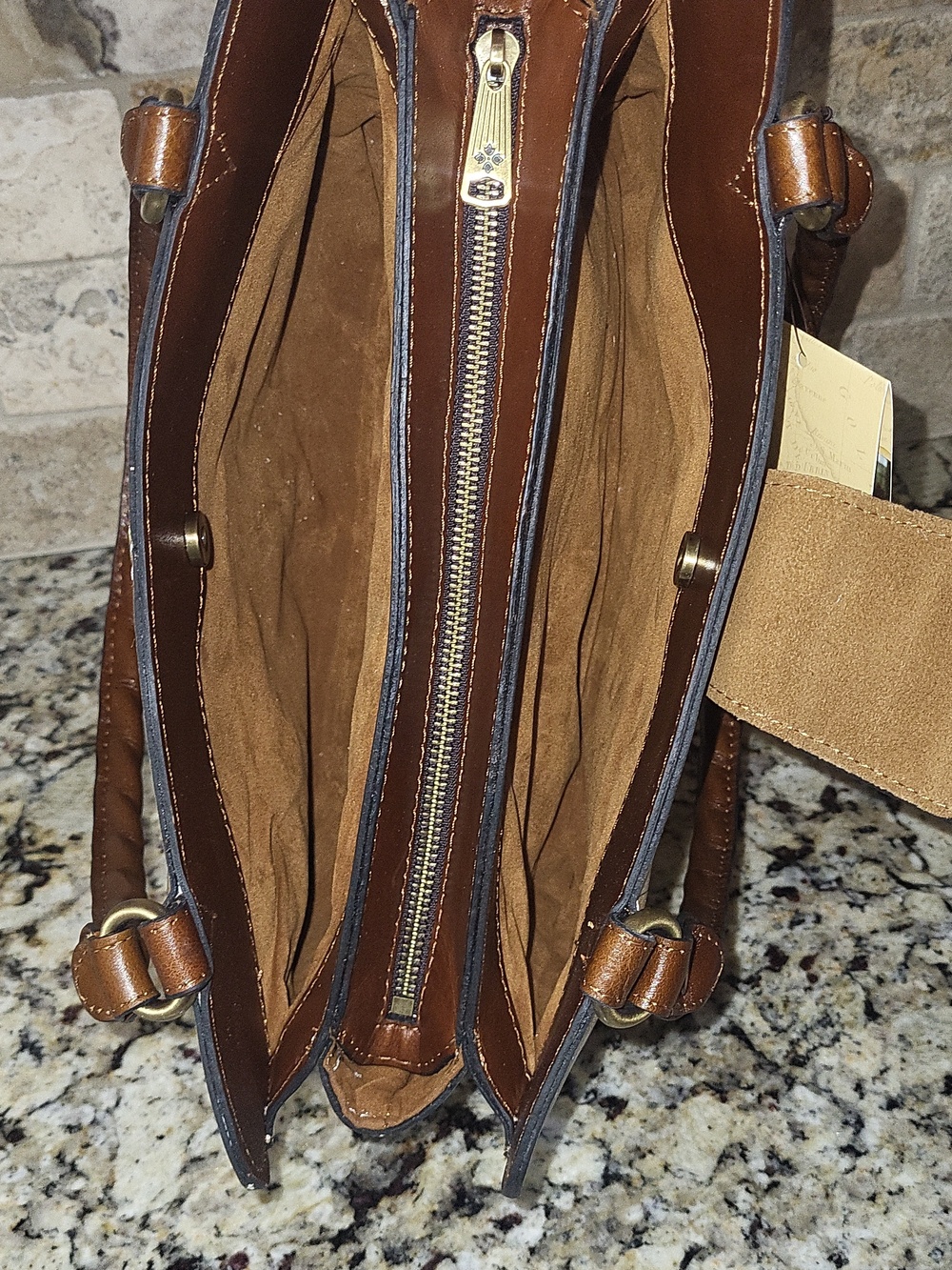 Patricia Nash Euro Map Rienzo Satchel - Picture 9 of 14